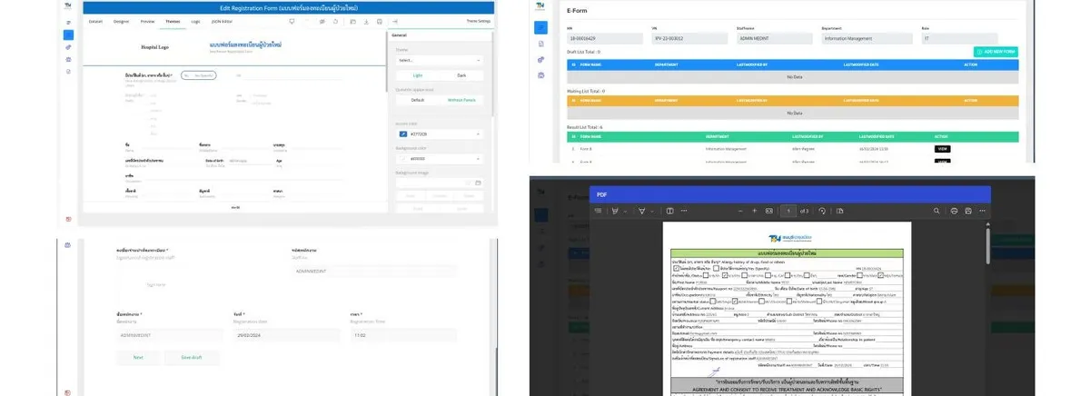 E-Form with Signature